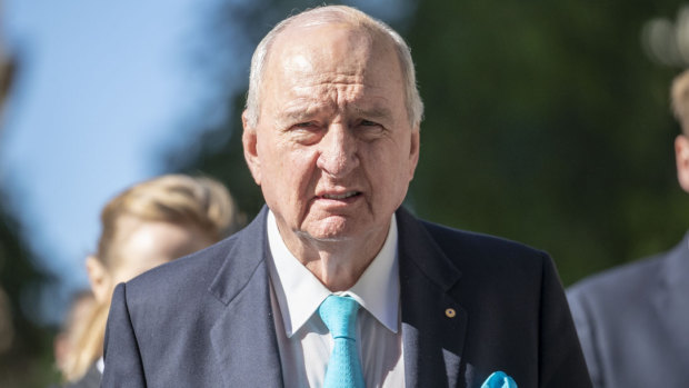 Alan Jones' lawyer argued he should not face a similar payout to the record $4.5 million originally awarded to defamed actress Rebel Wilson.