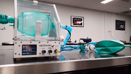 Queensland car company Triple Eight explains their emergency ventilator project. They repurposed their resources into looking to develop ventilators.