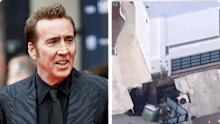 Nicola Cage home sinkhole