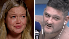 Leah Stewart’s incredible story of survival was put under the microscope by radio host Brendan Fevola.