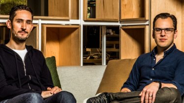 Instagram’s founders, Kevin Systrom, left, and Mike Krieger, said they planned to take time off after leaving the company.