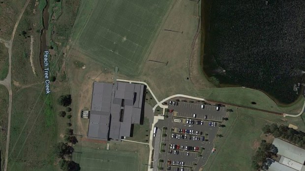 Penrith’s academy (pictured on Google Maps) is situated right next to the overflowing Peach Tree Creek.