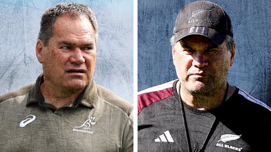 Dave Rennie is the first man to be a head coach of the Wallabies and the All Blacks.