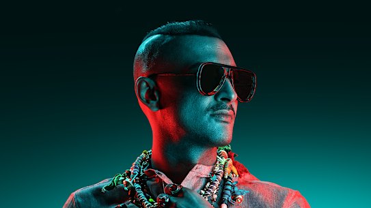 Pakistani rapper, songwriter, and actor Faris Shafi, will perform at Blockbuster, for the opening of Rising.