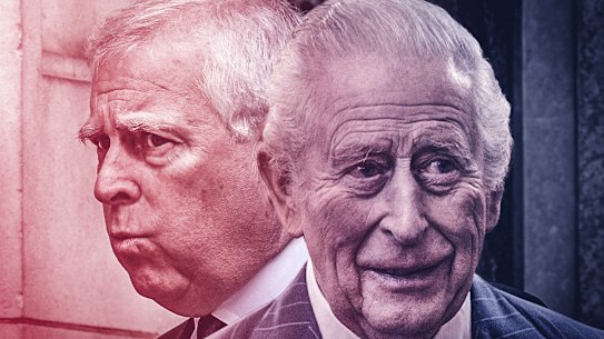 Voters sentiment about King Charles has improved after he stripped his brother Andrew of his titles.