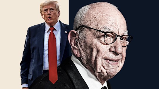 The News Corp results offer a fresh twist on the latest battle between Donald Trump and Rupert Murdoch.