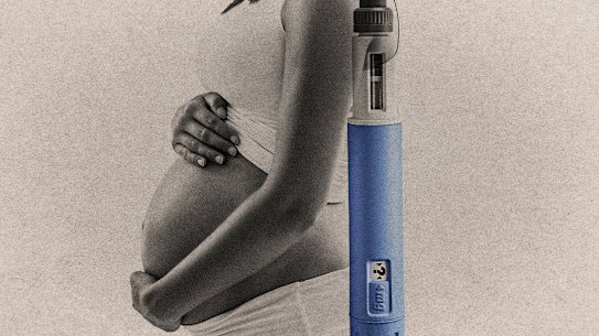 Centenas de mulheres engravidam enquanto usam injeções para perder peso.