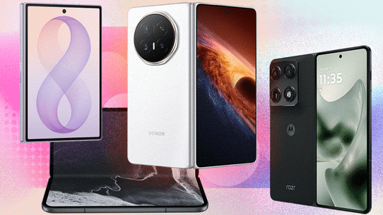 Folding phones