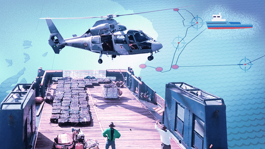 An organized crime syndicate imported a tonne of cocaine into Australia after law enforcement officials allowed a cargo ship to travel along the country's east coast and its crew allegedly unloaded the drug.