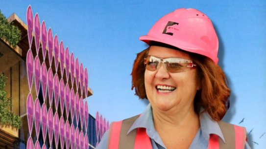 Gina Rinehart has secured planning approval for a $19.5 million makeover of the Ord Street building.