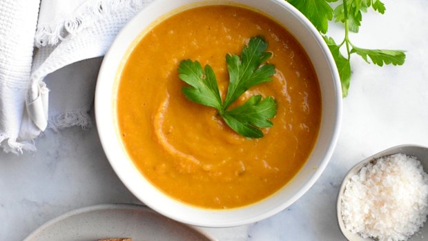 Classic pumpkin soup.