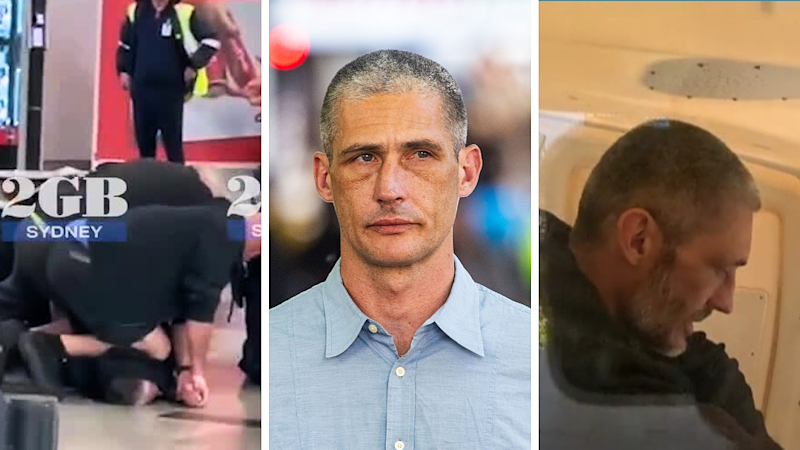 Man allegedly behind airport gun firing jailed over train station attacks