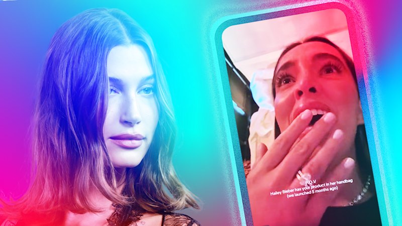 Layla gifted Hailey Bieber her diamond cleaning stick. Then she quit her job