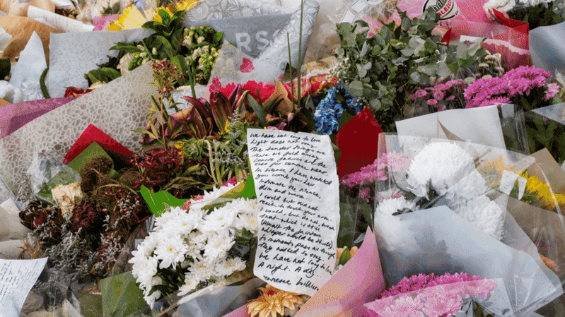 At Bondi’s ‘sea of flowers’, tributes reveal a city’s grief