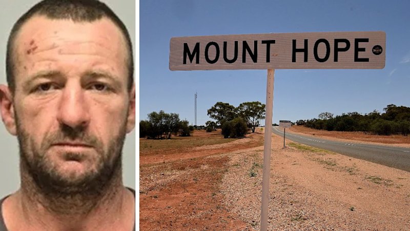 The remote township at the centre of manhunt for alleged triple murderer