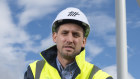Tom Villiers, general manager – delivery at Tilt Renewables, at the company’s Rye Park wind farm which is nearing full commissioning.   Photo: Martin Ollman 4th June 2024