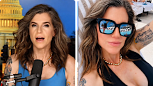 Congresswoman Nancy Mace in screenshots from her YouTube channel.