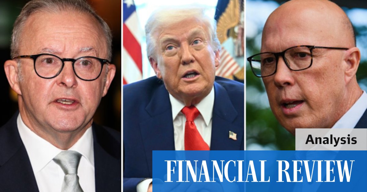 Anthony Albanese and Donald Trump