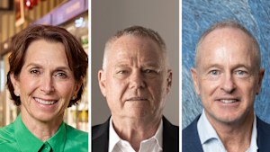 AFR COMPOSITE - Jayne Hrdlicka, Paul Hitchcock and Rob Coombe. 