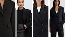 Black blazers to shop