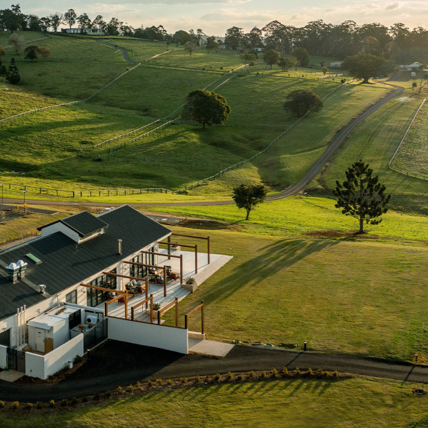 In the Gold Coast hinterland, Hazelwood Estate has added destination dining and luxury stays to its repertoire.