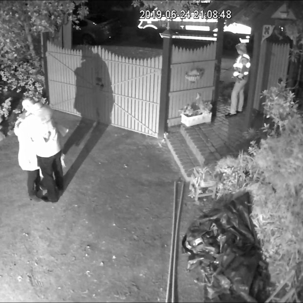 The final still from Danny Richards’ CCTV footage