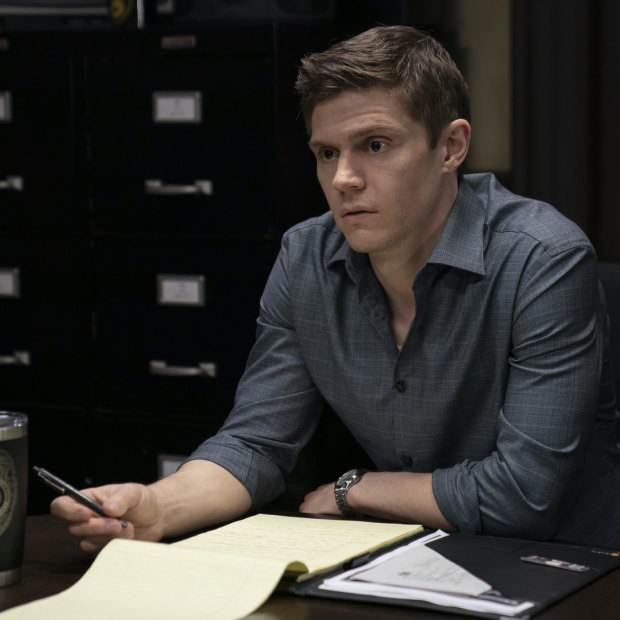 Evan Peters is the beating romantic heart of Mare of Easttown. 