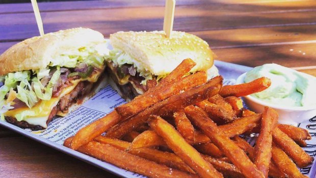 C.Y.O'Connor Village Pub in Piara Waters went for an American style steak sandwich in this year’s competition. 
