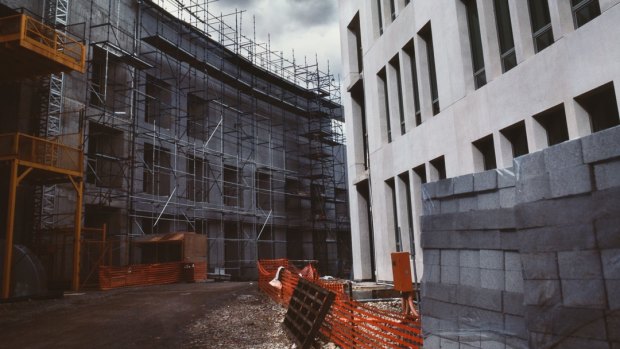 Construction of Parliament House started in 1981.