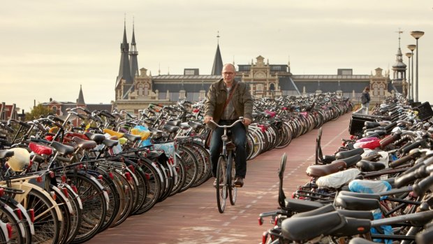 Will Melbourne end up giving over space for a bike park station like this one in Amsterdam?