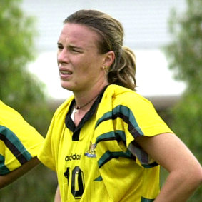 Ex-Matildas midfielder Joey Peters.