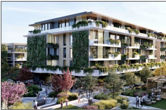 Plans for the Castle Hill RSL site show 321 units plus a 90-bed residential aged care development.