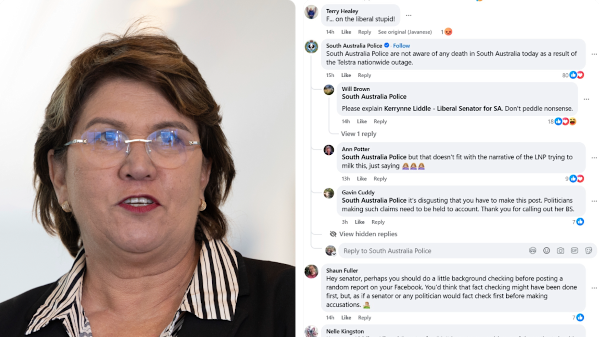 Polizeikommentar auf Facebook widerspricht Behauptung eines Senators über ...