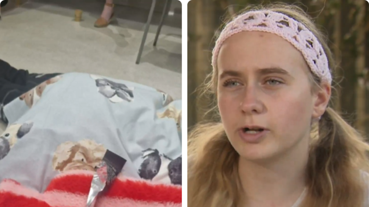 Teen forced to sleep on emergency room floor in excruciating pain for 14 hours