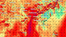 Damaging winds are forecast for parts of Victoria and Melbourne today.