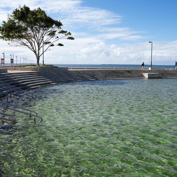 Built in 1932, Wynnum Wading Pool remains a popular place to cool off during summer in Brisbane.