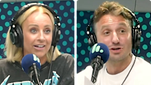 Carrie Bickmore and Tommy Little on-air a day after announcing the Carrie & Tommy show will be ending in December.