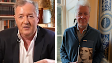 Piers Morgan (left); Earl Charles Spencer (right)