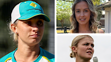 Ash Gardner, Monica Wright and Georgia Voll have been embroiled in a cheating scandal.