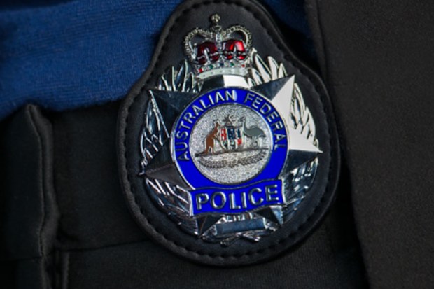 The badge of the Australian Federal Police.