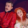 Kyle Stegall (Belmonte) and Cleo Lee-McGowan (Konstanze) in Abduction by Victorian Opera.