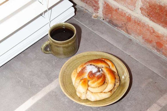 Cardamom bun.