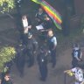 Police arrest two in second Blockade Australia raid