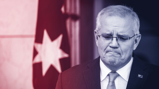 Prime Minister Scott Morrison is facing a collapse in the Coalition’s vote in Queensland.