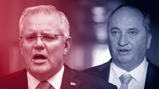 Scott Morrison and Barnaby Joyce