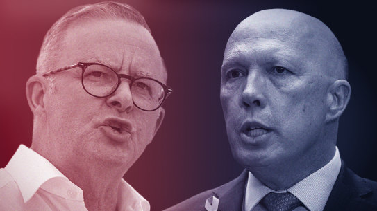 Anthony Albanese has maintained his strong lead as preferred prime minister, but Peter Dutton has increased his support.