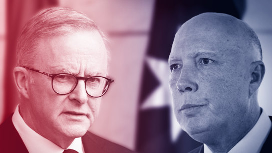 Anthony Albanese and Peter Dutton.
