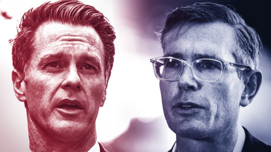 NSW Labor leader Chris Minns and Premier Dominic Perrottet are both seen as newcomers by voters.