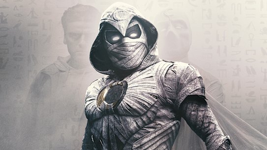 Oscar Isaac as Moon Knight in the new Marvel TV series.