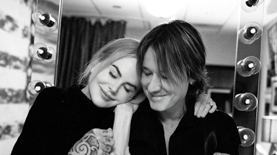 Nicole Kidman and Keith Urban from an anniversary post from Nicole Kidman’s Instagram.